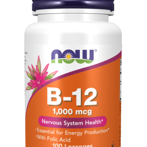 Vitamin B 12 1000 mcg Nervous System Health 100 Lozenges